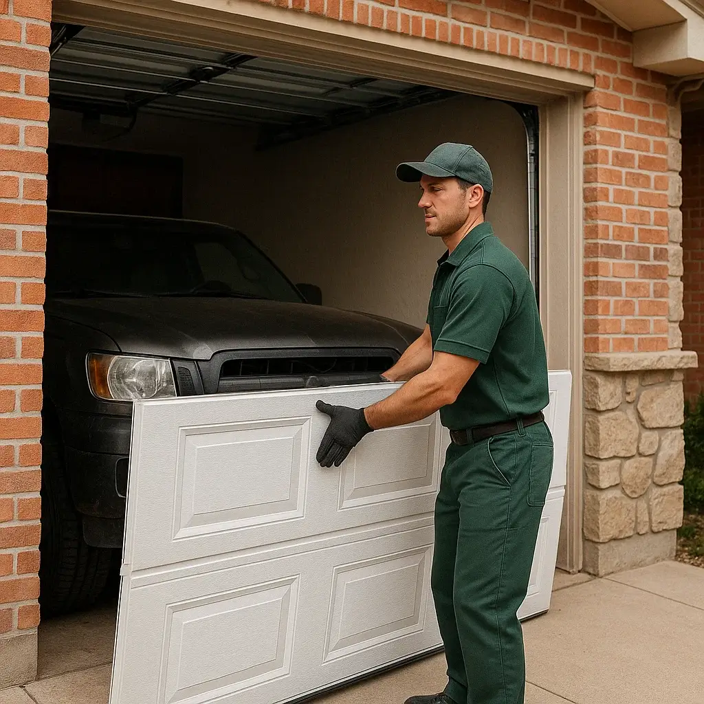 Professional garage door replacement service in Cinco Ranch TX