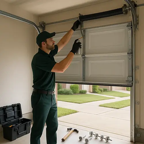 Garage door repair services in Cinco Ranch TX